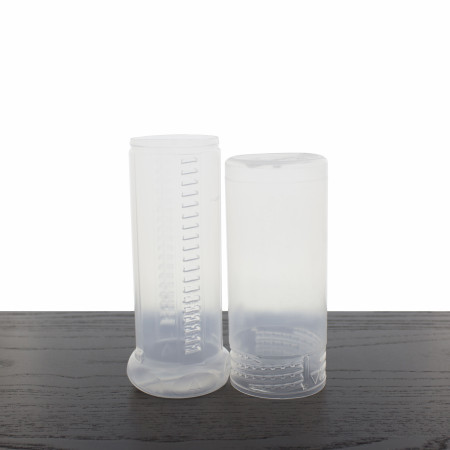 Epsilon Travel Shaving Brush Tube, Transparent